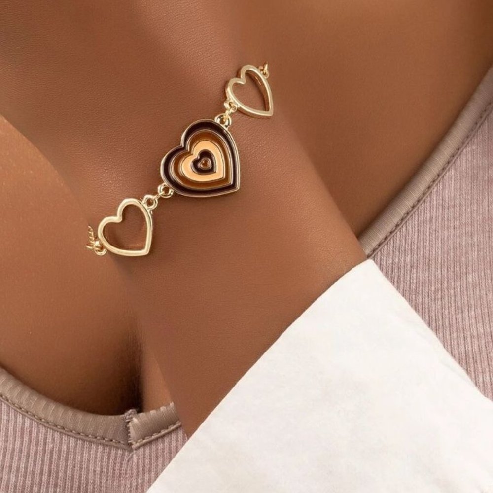New Heart Decor Bracelet